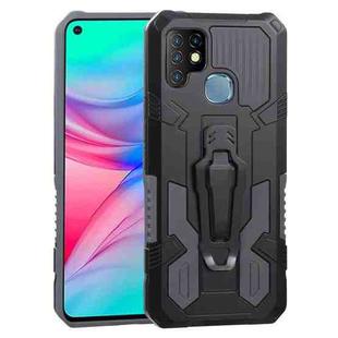 For Infinix Hot 10s Armor Warrior Shockproof PC + TPU Protective Case(Grey)