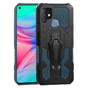 For Infinix Hot 10s Armor Warrior Shockproof PC + TPU Protective Case(Green)