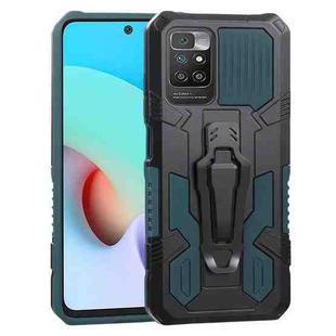 For Xiaomi Redmi 10 Armor Warrior Shockproof PC + TPU Protective Case(Green)