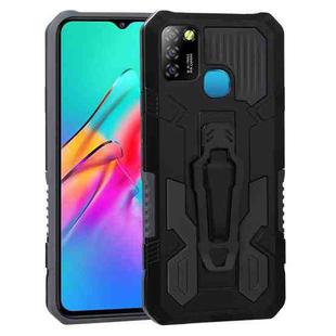 For Infinix Smart 5 Armor Warrior Shockproof PC + TPU Protective Case(Grey)