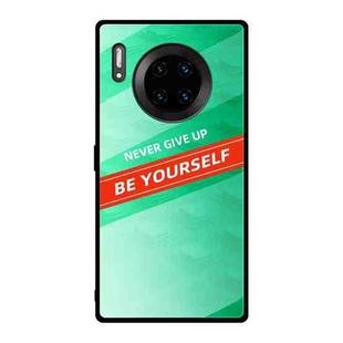 For Huawei Mate 30 Pro Shockproof PC + TPU + Glass Protective Case(Green)