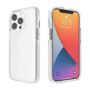 For iPhone 13 Pro Max Two-color High Translucent Shockproof Protective Case (Grey)