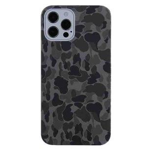 For iPhone 13 mini Camouflage TPU Protective Case (Black)