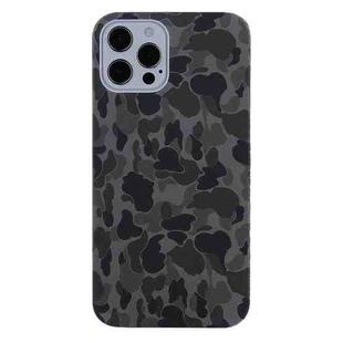 For iPhone 13 Camouflage TPU Protective Case(Black)