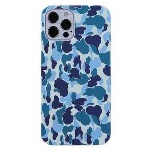 For iPhone 13 Camouflage TPU Protective Case(Blue)