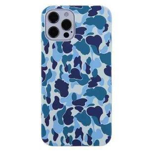 For iPhone 13 Pro Camouflage TPU Protective Case (Blue)