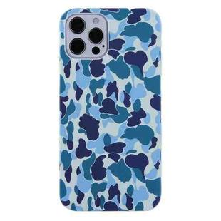 For iPhone 13 Pro Max Camouflage TPU Protective Case (Blue)