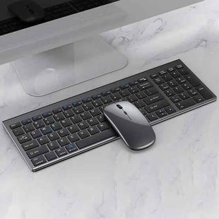 109 Three-mode Wireless Bluetooth Keyboard Mouse Set(Gun Black)