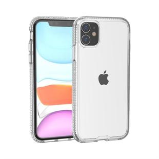 For iPhone 11 Shockproof Transparent TPU Protective Case(Transparent)