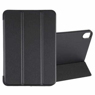 For iPad mini 6 GEBEI Shockproof Horizontal Flip Tablet Case with Three-folding Holder(Black)