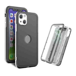 Skin Feel 360 Degrees Full Package PC + TPU Combination Phone Case For iPhone 13(Grey)