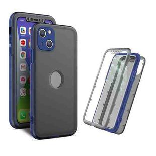 Skin Feel 360 Degrees Full Package PC + TPU Combination Phone Case For iPhone 13(Blue)