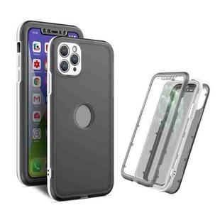 Skin Feel 360 Degrees Full Package PC + TPU Combination Phone Case For iPhone 12 Pro Max(Grey)