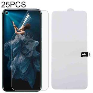 For Honor 20 SE 25 PCS Full Screen Protector Explosion-proof Hydrogel Film