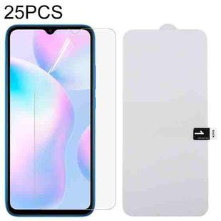 For Xiaomi Redmi 9AT 25 PCS Full Screen Protector Explosion-proof Hydrogel Film