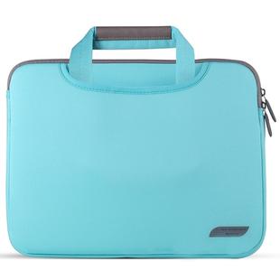 For 15 inch Laptops Diving Fabric Laptop Handbag(Blue)