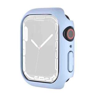 Shockproof TPU Protective Case For Apple Watch Series 9 / 8 / 7 41mm(Light Blue)