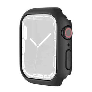 Shockproof TPU Protective Case For Apple Watch Series 9 / 8 / 7 45mm(Black)