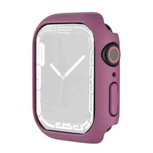 Shockproof TPU Protective Case For Apple Watch Series 9 / 8 / 7 45mm(Wine Red)