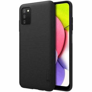 For Samsung Galaxy A03s / A037G NILLKIN Frosted Concave-convex Texture PC Phone Protective Case(Black)