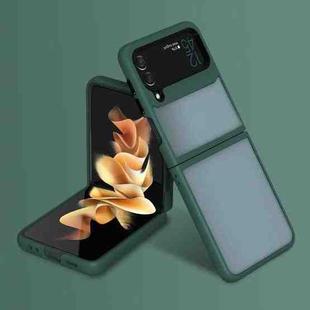 For Samsung Galaxy Z Flip3 5G GKK U-Dun Series TPU + PC Foldable Phone Case(Dark Green)