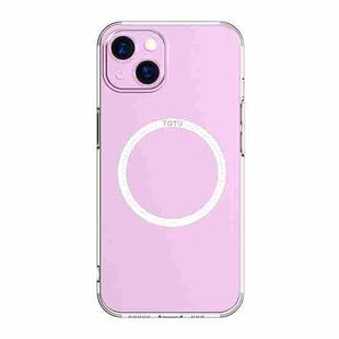 For iPhone 13 TOTUDESIGN AA-176 Eagle Eye Series MagSafe Magnetic Transparent PC + TPU Phone Case(Pink)