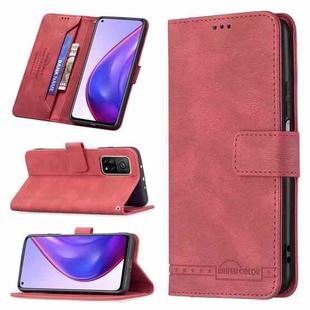 For Xiaomi Mi 10T Pro / Redmi K30S Magnetic Clasp RFID Blocking Anti-Theft Leather Case with Holder & Card Slots & Wallet(Red)