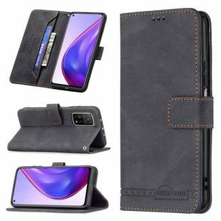 For Xiaomi Mi 10T Pro / Redmi K30S Magnetic Clasp RFID Blocking Anti-Theft Leather Case with Holder & Card Slots & Wallet(Black)