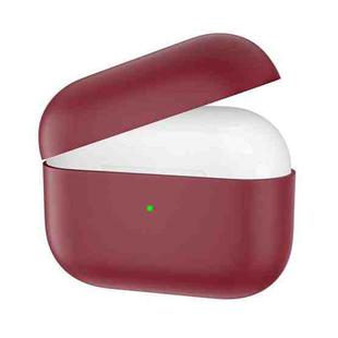 Split Silicone Earphone Protective Case For AirPods 3(Rose Red)