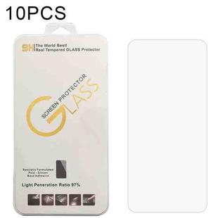 For Ulefone Power Armor 14 10 PCS 0.26mm 9H 2.5D Tempered Glass Film