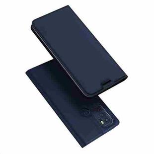 For Motorola Moto G60S DUX DUCIS Skin Pro Series Horizontal Flip Leather Phone Case with Holder & Card Slots(Blue)