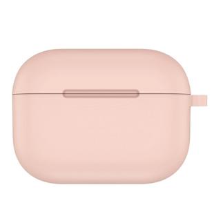 For AirPods Pro Thicken Silicone Round Bottom Earphone Protective Case(Pink Sand)