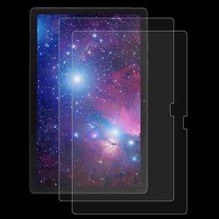 2pcs 9H 2.5D Explosion-proof Tempered Tablet Glass Film For Samsung Galaxy Tab A8 / X200 / X205 / Galaxy Tab A8 10.5 2021 / Chiwei HiPad X Pro 10.5 / Blackview Tab 15 Pro