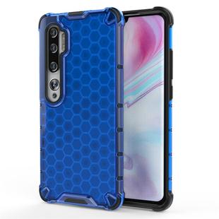 For Xiaomi Mi CC9Pro / Note10 / Note 10 Pro Shockproof Honeycomb PC + TPU Protective Case(Blue)