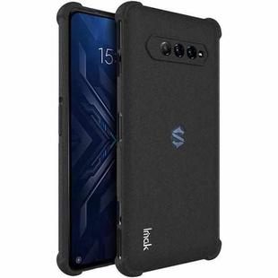 For Xiaomi Black Shark 4 Pro / 4 IMAK All-inclusive Shockproof Airbag TPU Case with Screen Protector(Matte Black)