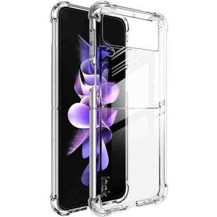 For Samsung Galaxy Z Flip3 5G IMAK All-inclusive Shockproof Airbag TPU Case with Screen Protector(Transparent)