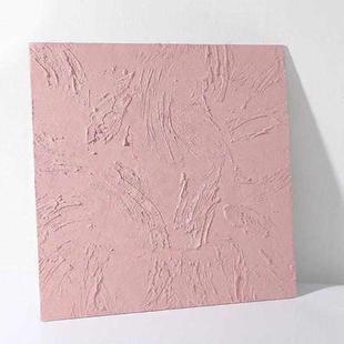 60 x 60cm Retro PVC Cement Texture Board Photography Backdrops Board(Soot Pink)
