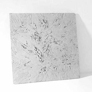 60 x 60cm Retro PVC Cement Texture Board Photography Backdrops Board(Grey White)