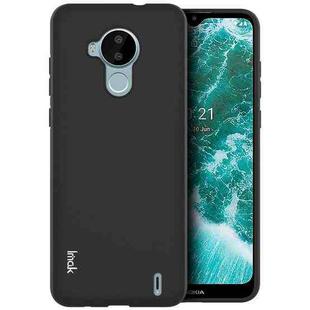 For Nokia C30 IMAK UC-3 Series Shockproof Frosted TPU Protective Case(Black)