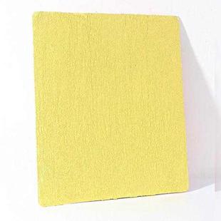 80 x 60cm PVC Backdrop Board Coarse Sand Texture Cement Photography Backdrop Board(Light Yellow)