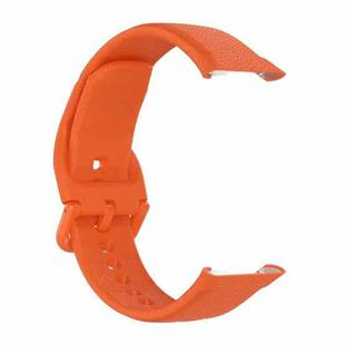 For OPPO Watch Free NFC Version Sport Silicone Watch Band(Orange)