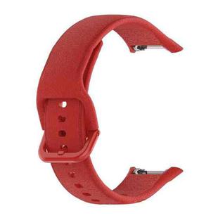 For OPPO Watch Free NFC Version Sport Silicone Watch Band(Red)