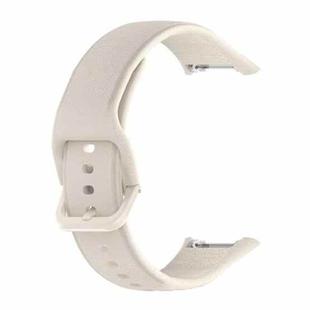 For OPPO Watch Free NFC Version Sport Silicone Watch Band(Quicksand Gold)