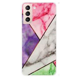 For Samsung Galaxy S22 5G Abstract Marble Pattern TPU Phone Protective Case(Color)