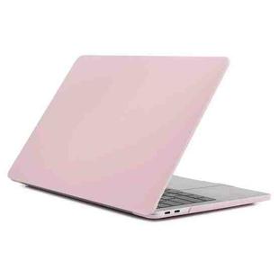 Laptop Matte Style Protective Case For MacBook Pro 16.2 inch A2485 2021 / 2023(New Actual Pink)