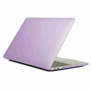 Laptop Matte Style Protective Case For MacBook Pro 16.2 inch A2485 2021 / 2023(Purple)