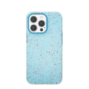 Mutural  Binfen Series 3D Raised Silicone Skin-friendly Feel Phone Case For iPhone 13(Blue)