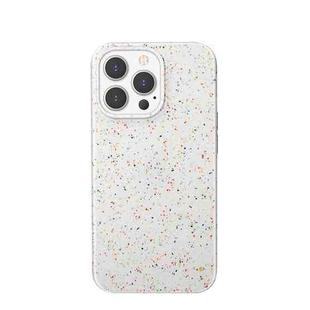 Mutural  Binfen Series 3D Raised Silicone Skin-friendly Feel Phone Case For iPhone 13 Pro Max(White)