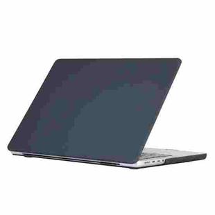 Laptop Matte Style Protective Case For MacBook Pro 14.2 inch A2442 2021 / 2023(Black)