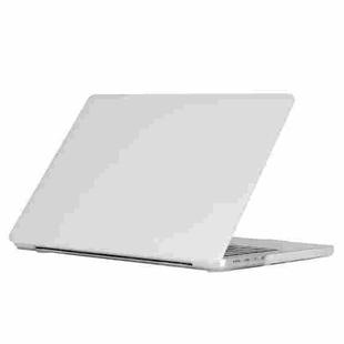 Laptop Matte Style Protective Case For MacBook Pro 14.2 inch A2442 2021 / 2023(Transparent)